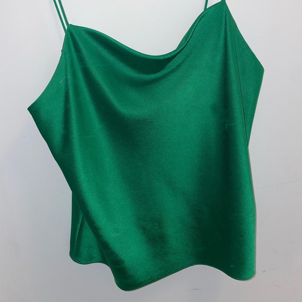 ALICE & OLIVIA green cami top